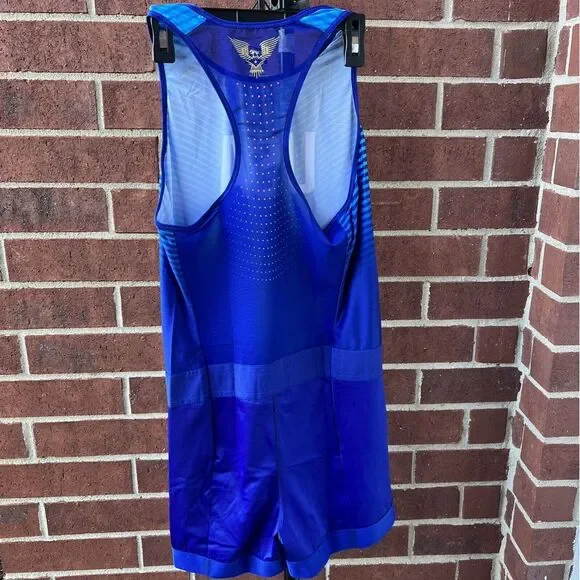 Nike Pro Elite Team Issue USA Olympics Speedsuit Track (898166-xxx) Womens Large - Picture 2 of 7